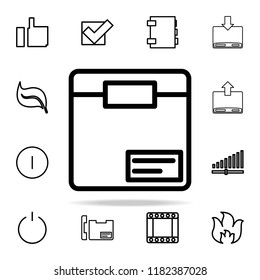 box icon. web icons universal set for web and mobile on white background