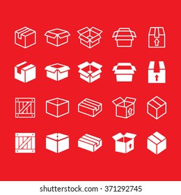 Box Icons. 