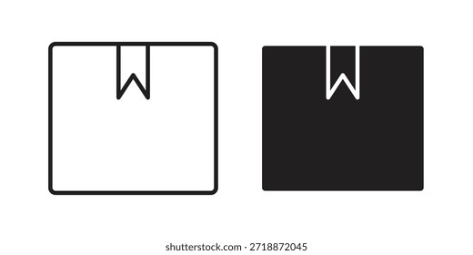 Box icons sign vectors. suitable for web, app, infographic, etc