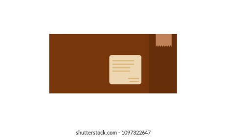 Box insolated vector illustration
