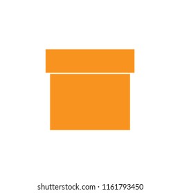Box isolated color icon, vector illustration design. Logistics collection.
