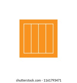 Box isolated color icon, vector illustration design. Logistics collection.
