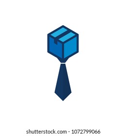 Box Job Logo Icon Design