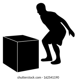 Crossfit Box Jumps Images Stock Photos Vectors Shutterstock