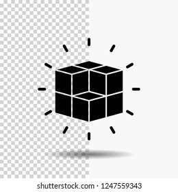box, labyrinth, puzzle, solution, cube Glyph Icon on Transparent Background. Black Icon - Powered by Shutterstock - Get 15% off with code: PIKWIZARD15
