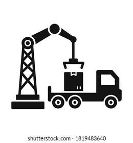 
Box lifting Glyph Style vector icon which can easily modify or edit
