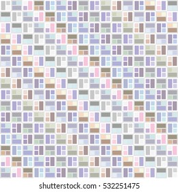 box, light tone color - Geometric seamless pattern