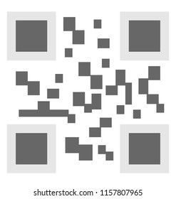 A box like coding structure with small printed blocks depicting qr code 
