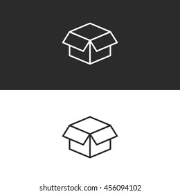 box line icon