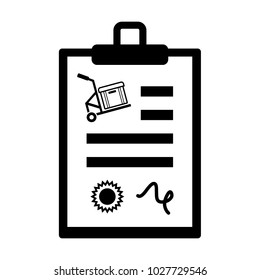 Box line simple icon