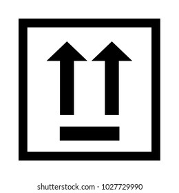 Box line simple icon