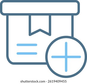 Box Line Two Colour Icon