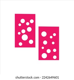 box lined red vector logo design
