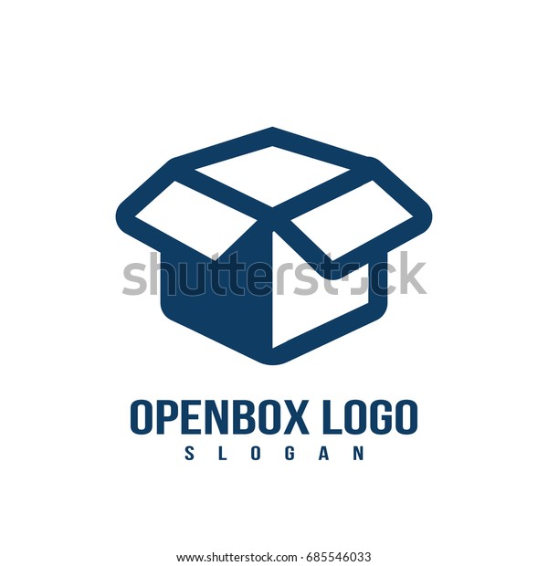 Box Logo Stock Vector (Royalty Free) 685546033