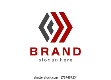 Eine Box für Logo Design Konzept. Sehr geeignet für verschiedene geschäftliche Zwecke, auch für Symbol, Symbol und viele mehr.