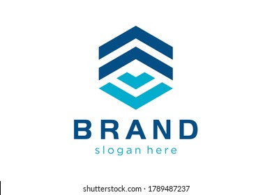 A box for logo design concept. Very suitable in various business purposes, also for icon, symbol and many more.
