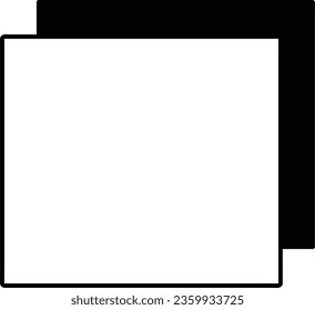 Diseño del logotipo de caja sobre fondo blanco. Ilustración de logotipo adecuada para fines comerciales. Un logotipo es la identidad visual de una entidad que tiene ciertos criterios como forma, filosofía y color