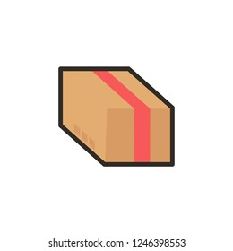 Box logo design. symbol.