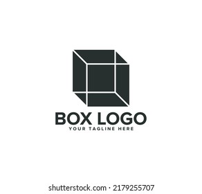 Box Logo Icon Design On White Stock Vector (Royalty Free) 2179255707 ...