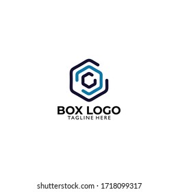 box logo. icon vector isolated
