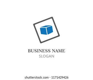 box logo template