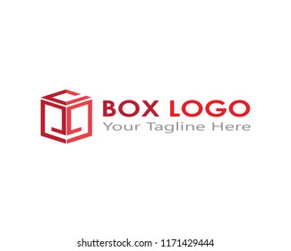 box logo template