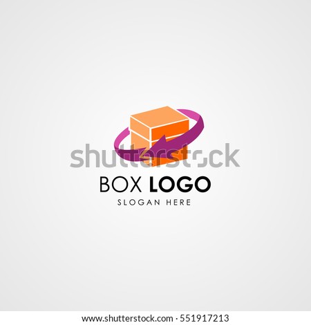 Box Logo Template Stock Vector (Royalty Free) 551917213 - Shutterstock