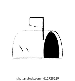 box mail message letter sketch