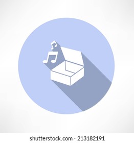 box with music