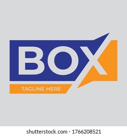 Box new company logo design idea