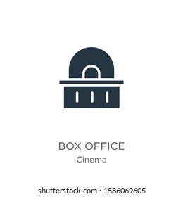 Box office icon vector. Trendy flat box office icon from cinema collection isolated on white background. Vector illustration can be used for web and mobile graphic design, logo, eps10