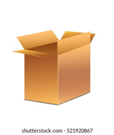 box open cardboard