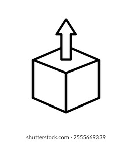 box open icon sign and symbol
