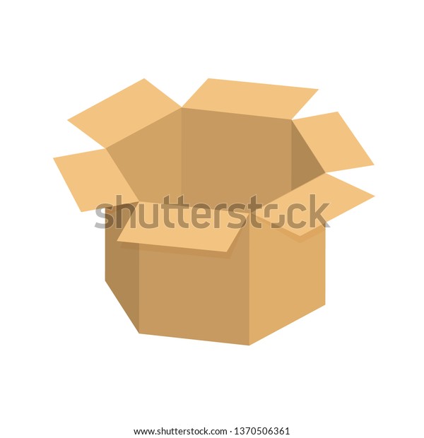 Box Open Vector Stock Vector (Royalty Free) 1370506361 | Shutterstock
