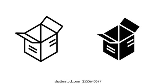 Box opened icons for app and websites.