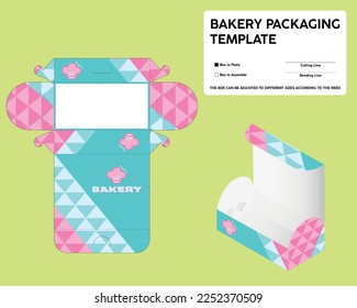 
Packung für verschiedene Backwaren