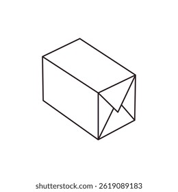 box package emoji present illustration vector  symbol sign icon