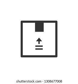 Box Package Icon. Packaging Symbol for Design Elements, Websites, Presentation and Application - Vector.
