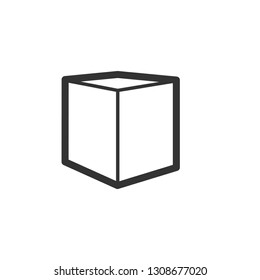 Box Package Icon Vector. Packaging Illustration As A Simple Vector Sign & Trendy Symbol for Design and Shipping or Delivery Websites, Presentation or Mobile Application.