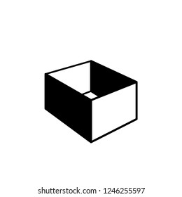 Box Package Icon Vector Template.
