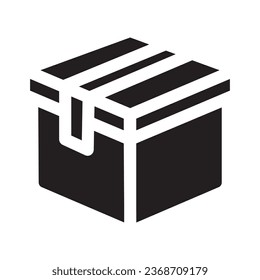 icono de símbolo de paquete gráfico