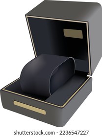Boxverpackung zum Tragen und Drehen von Uhren