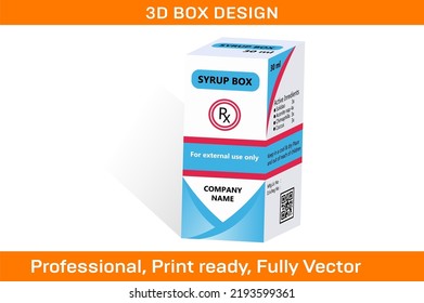 PLANTILLA DE DISEÑO DE LA CAJA PARA LA JERRUPCIÓN DE 30 ml