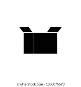 box packaging icon set vector symbol