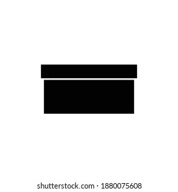 box packaging icon set vector symbol
