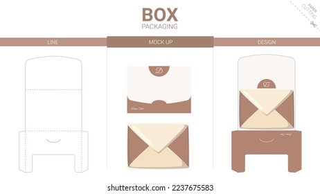 Plantilla de corte de cajas de embalaje y de muescas