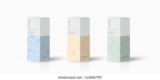 Box, Packaging Template For Product Vector Design Illustration.