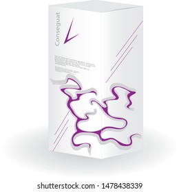 Box, packaging template for product vector design illustration.