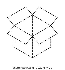 box packing isolated icon