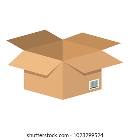 box packing isolated icon